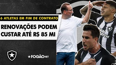 Botafogo Pode Gastar At R Milh Es Renova Es No Fim Da