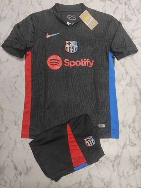 Fc Barcelona Away Football Jersey 2425 Set The Venu Sports Shop