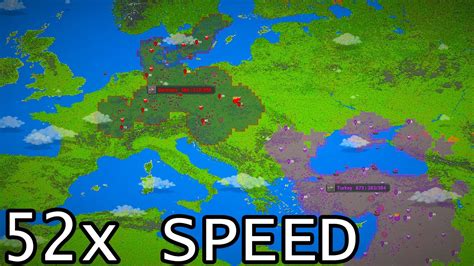 Germany Vs Turkey X Speed Worldbox Timelapse Youtube