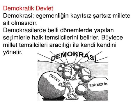demokratik devlet nedir