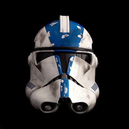 501st Clone Trooper Phase Ii Helmet Stock Photo - Download Image Now ...