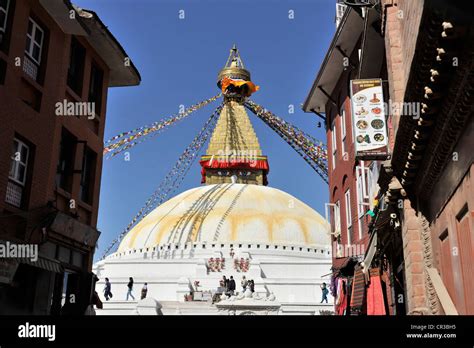 Bodnath Stupa Boudhanath Or Boudha UNESCO World Heritage Site