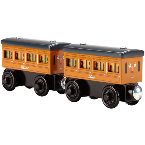 Thomas & Friends Wooden Railway Light-Up Reveal Annie & Clarabel ...