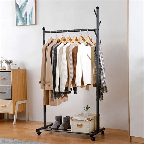 Buy Clothing Racks For Hanging Clothes Rolling Clothes Rack Rolling Garment Rack Multi