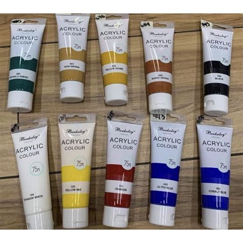 Berkeley Acrylic Paint Ml And Ml Shopee Philippines