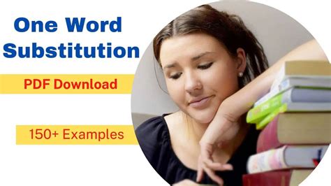 Most Important One Word Substitution PDF In English Gkfunda