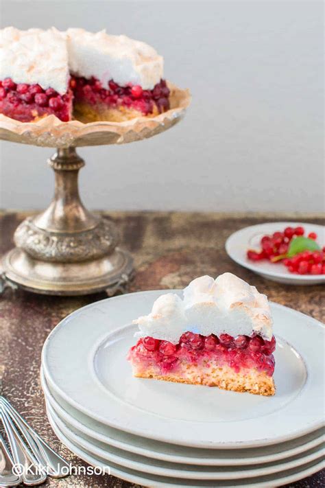 Red Currant Cake With Meringue German Recipe