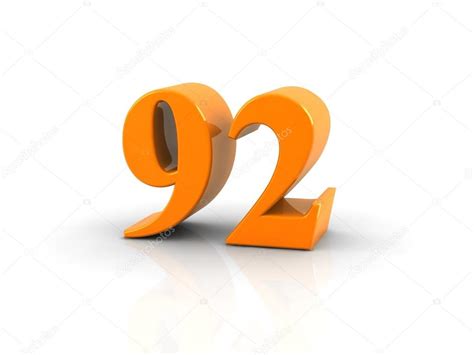 Number 92 Stock Photo by ©Elenven 64031957