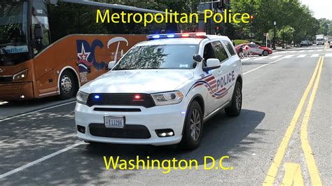 Metropolitan Police Responding Washington DC YouTube