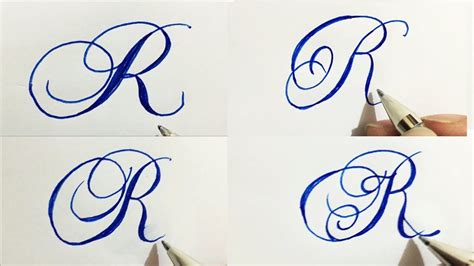 Pretty Cursive R