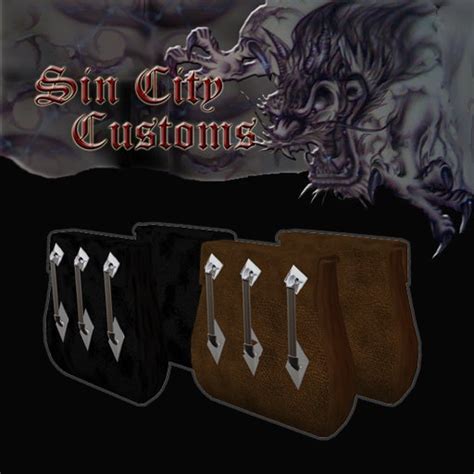 Second Life Marketplace Saddle Bags