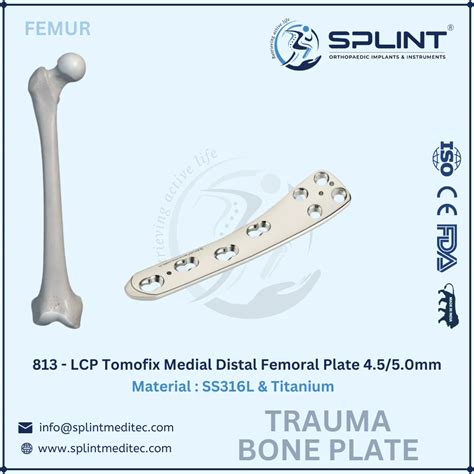 Lcp Tomofix Medial Distal Femoral Plate Mm At Rs