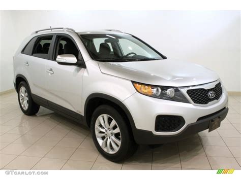 Bright Silver 2011 Kia Sorento Lx V6 Awd Exterior Photo 61691446