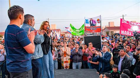 La intendente Fuentes acompañada de vecinos inauguró la primera etapa