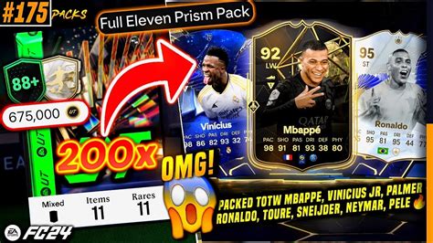 Omg Packed Ronaldo Totw Mbappe Vinicius Jr Opening X Full