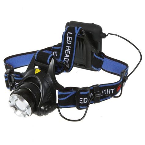 Cree Xm L T Led Rechargeable Headlamp Rechargeable Headlamp Camping