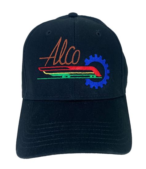 Alco American Locomotive Railroad Embroidered Cap 40 6201v