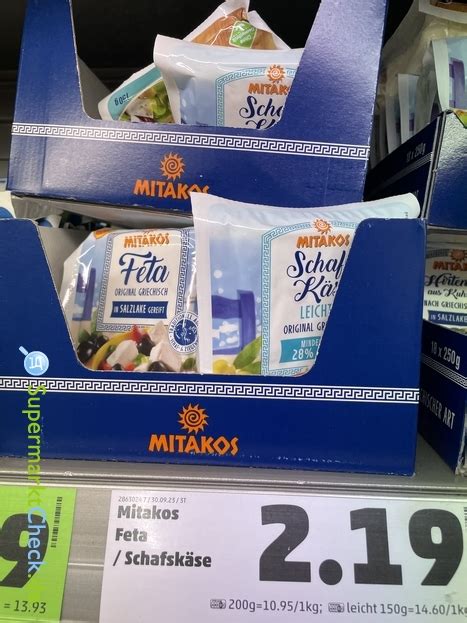 Mitakos Griechischer Feta Preis Angebote Kalorien Nutri Score