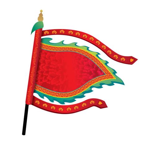 Oriental Flags Stock Photos, Pictures & Royalty-Free Images - iStock