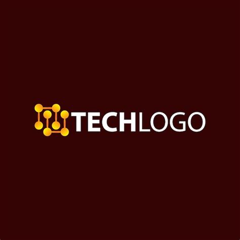 Dise O De Logotipo Tecnol Gico Icono Moderno Vector Premium