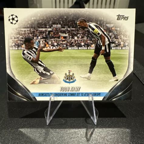 TOPPS UEFA CLUB Competitions Flagship 2023 2024 Toon Army Newcastle