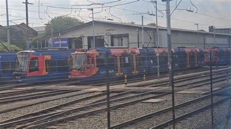 Sheffield Supertram Nunnery Depot Youtube