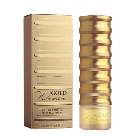 Perfume New Brand Prestige Gold For Women Eau De Parfum Feminino Ml