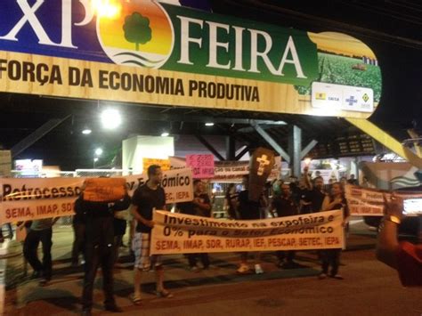 G Protesto Contra O Governo Fecha Rodovia Na Abertura Da Expofeira