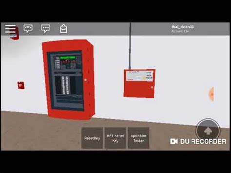 Roblox Fire Alarm New System Test Simplex Es W Voice Evac