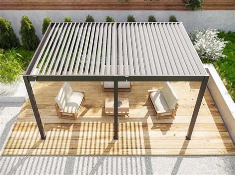 Pergola bioclimatique 3 6x5 3 ECLIPSE 19 anthracite autoportée