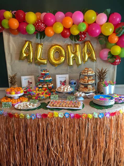 Raley's Lilo and Stitch Birthday Luau - Poppy + Grace