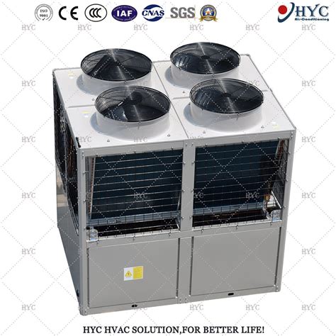 150kw R410A Air Cooled Modular Industrial Chiller Air Conditioning