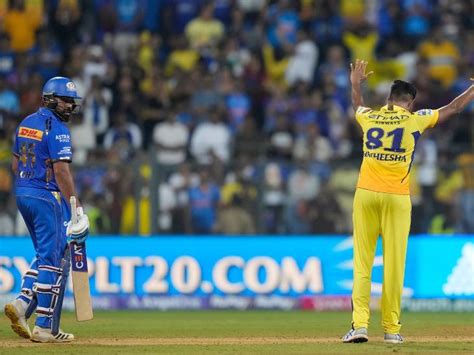 Hardik Pandya Rohit Sharma Csk Vs Mi Ipl Live Score Update Ruturaj