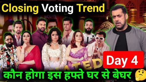 Bigg Boss 17 This Week Closing Voting Trend Week 4 Voting Trend