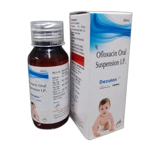 Syrup Ofloxacin Oral Suspension IP 60ml At 18 Bottle In Baddi ID