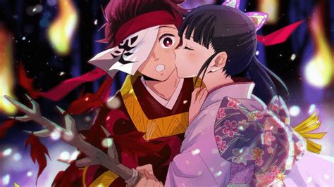 Kanao kissed Tanjiro : r/Anime_Romance