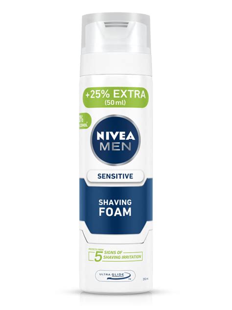 Buy Nivea Men Sensitive Shaving Foam Ml Ml Free Ml Online