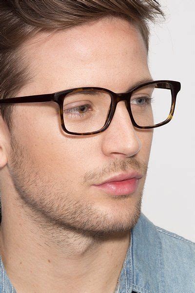 Claudia Rectangle Brown And Tortoise Full Rim Eyeglasses Eyebuydirect Eyeglass Frames For Men