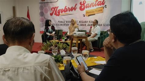 Ngobrol Santai Untuk Ciptakan Pemilu Yang Aman Dan Damai