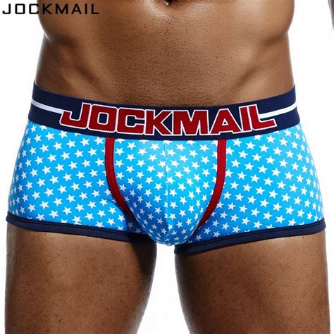 JOCKMAIL bóxer para hombre ropa interior de marca bañadores