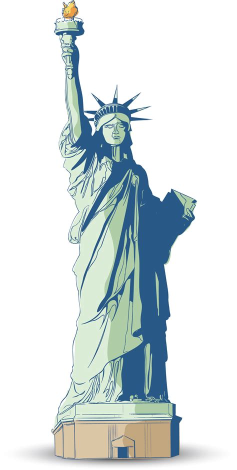 Statue of Liberty Clip art - Vector Statue of Liberty png download ...