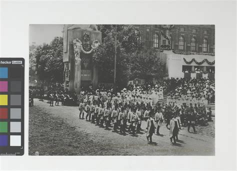 Der Kaiser Huldigungs Festzug Wien 1908 Historischer Teil 14 Gruppe