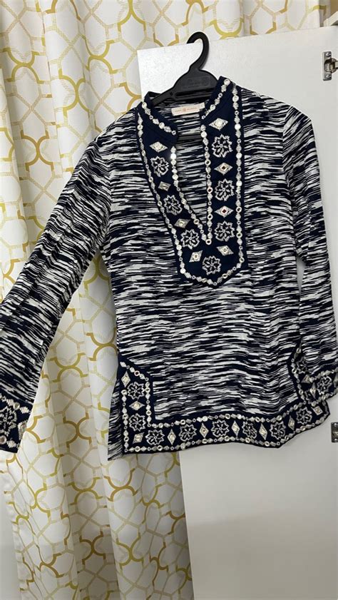 Tory Burch Blouse Women S Fashion Tops Blouses On Carousell