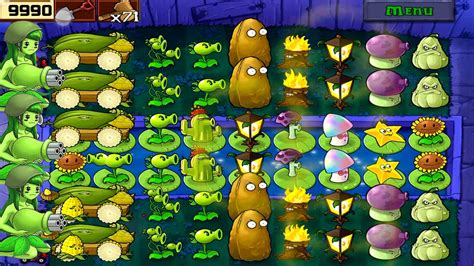 Plants Vs Zombies Survival Day Plants Vs Zombies Gameplay Survival