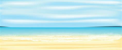 Beach Scene Vector Art, Icons, and Graphics for Free Download