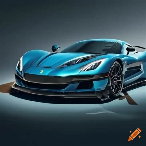 Hybrid Supercar Combining Rimac Nevera Corvette Zr1 Mustang Gt500