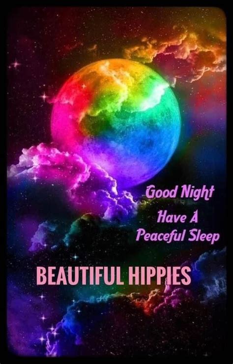 Pin By ☮ Linda 🕊🌹🕊 Gowen ☮ On Good Night Hippies🌙 Good Night Peace