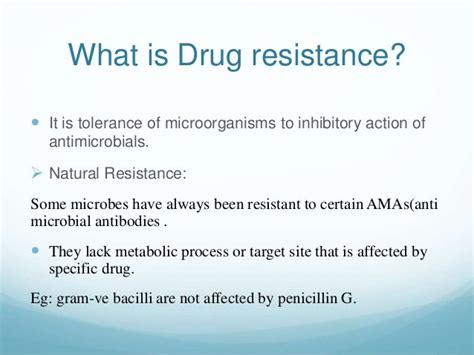 Multiple Drug Resistance