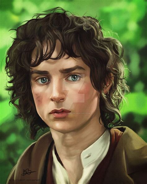 Frodo Re Paint By Beth Gilbert On Deviantart Lord Of The Rings Frodo