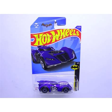 UNGU Hot Wheels Batman Arkham Asylum Batmobile Purple Shopee Singapore